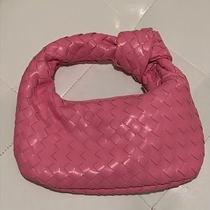 NWOT Pink Knotted Bag